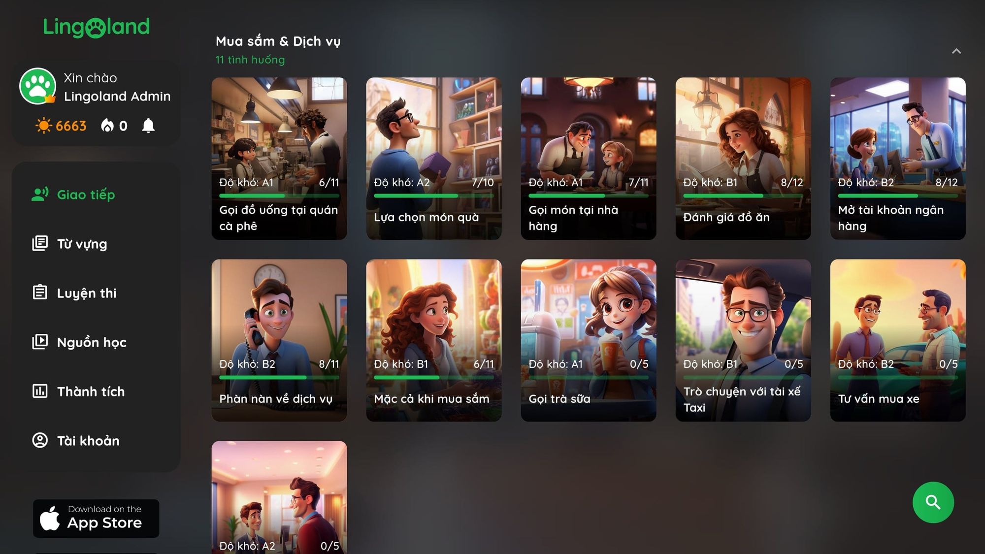 Học Tiếng Anh Qua Chủ Đề với Lingoland