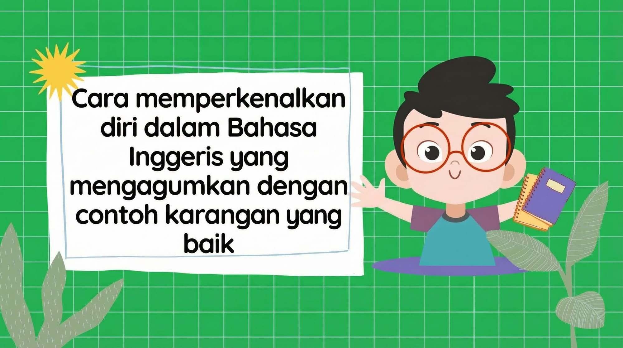 Cara memperkenalkan diri anda dengan mengagumkan dalam Bahasa Inggeris, dengan contoh jawapan.