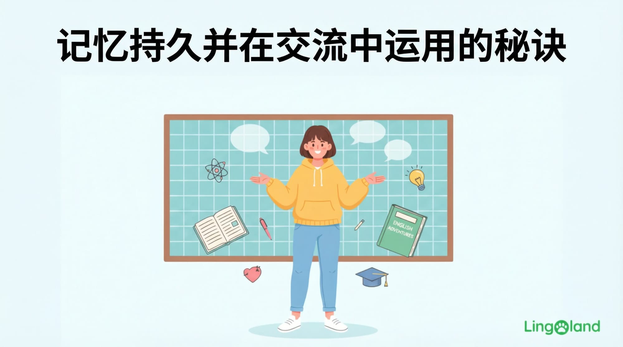 长期记忆并运用记忆进行交流的秘诀。