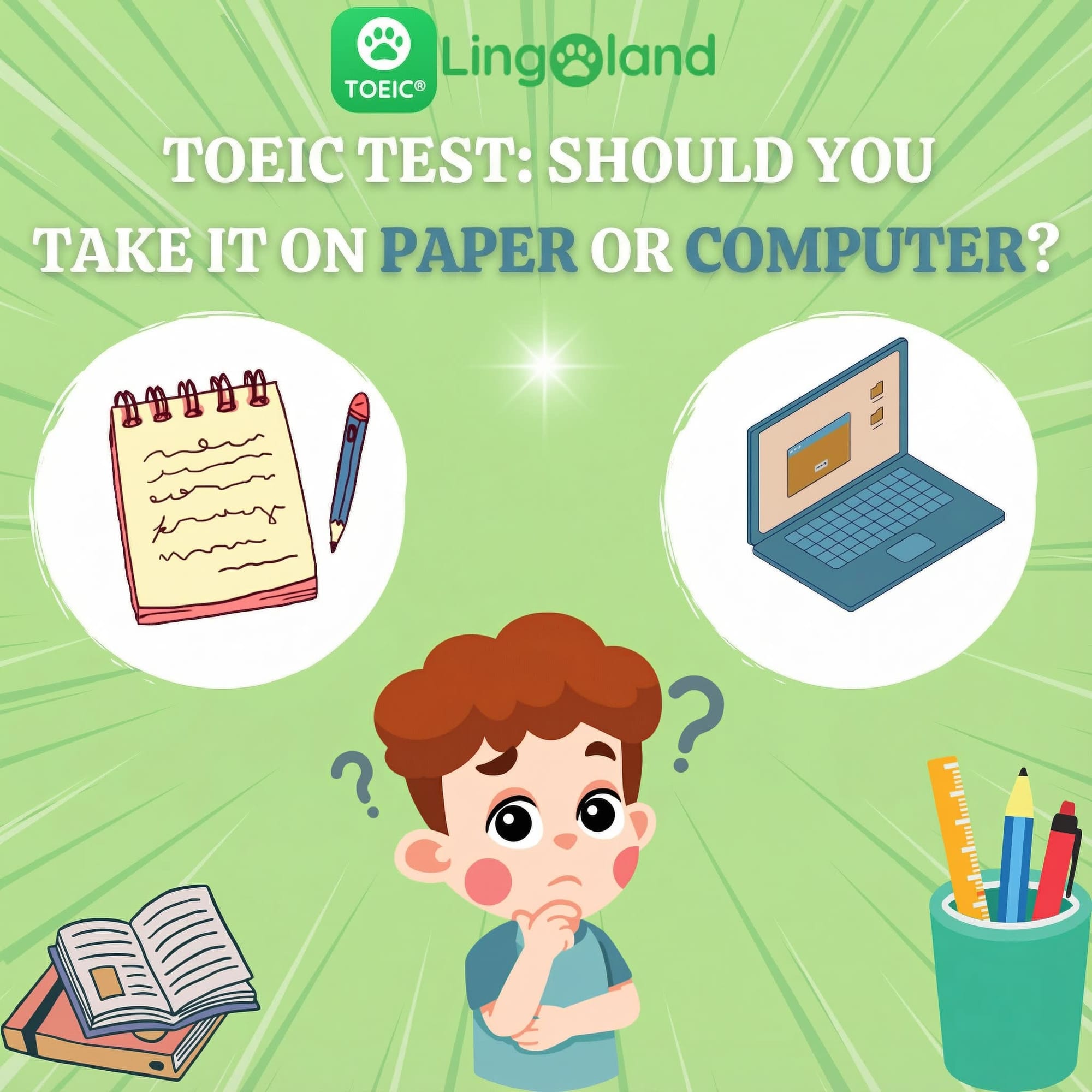 TOEIC Exam: Should You Take the Paper-Based or Computer-Based Test?