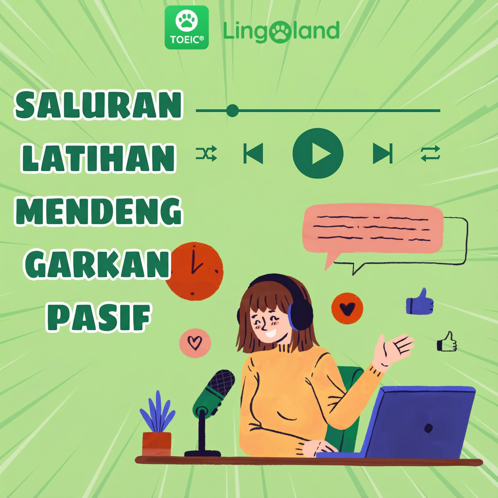 Saluran Latihan Mendengarkan Pasif