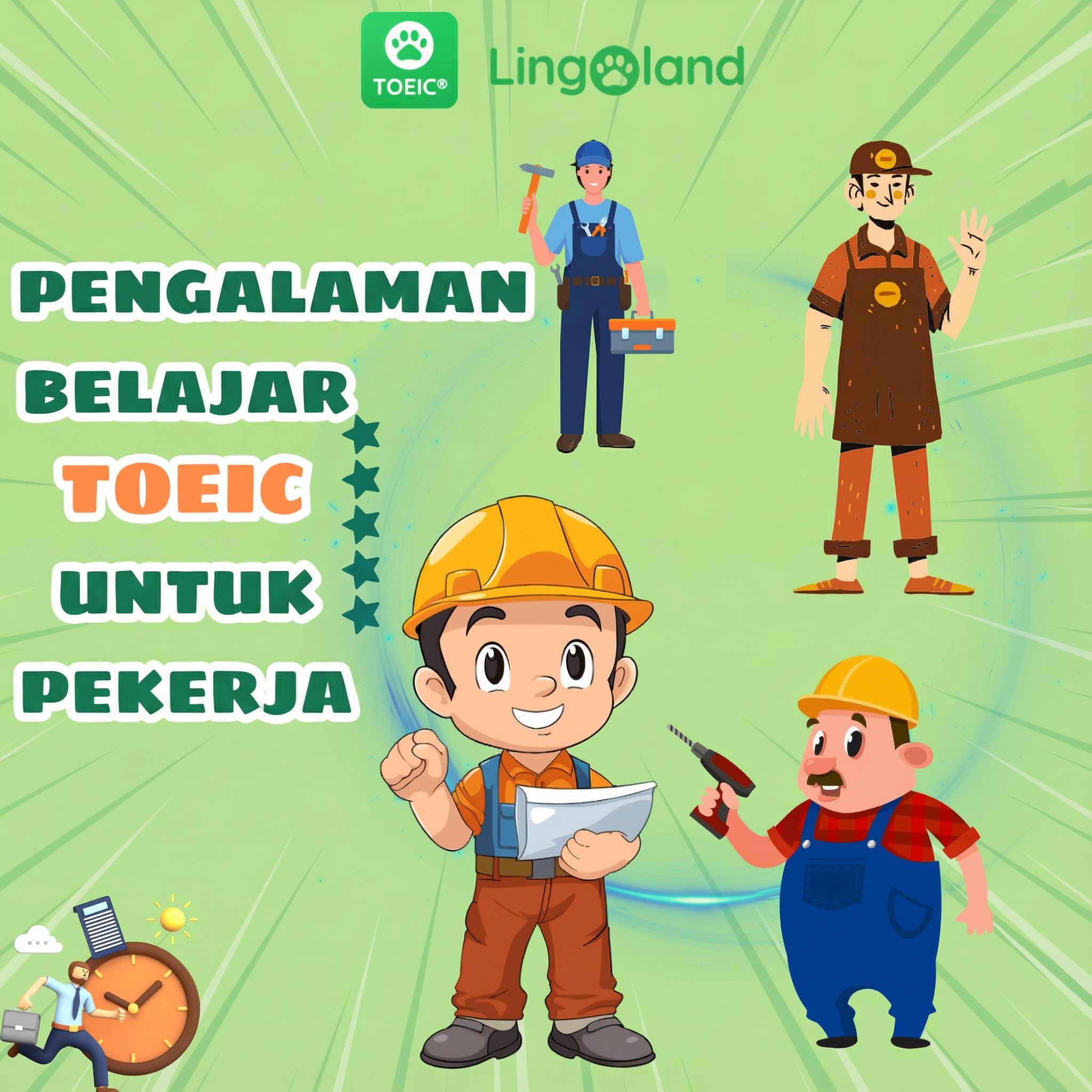 Tips Persiapan Ujian TOEIC untuk Para Profesional yang Bekerja