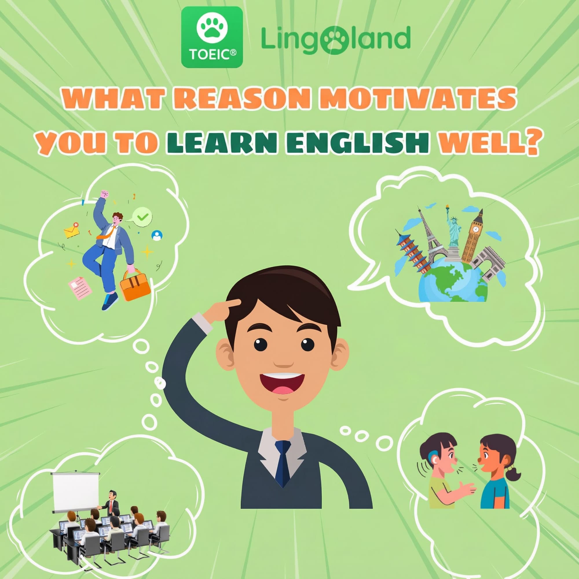 What Motivates You to Learn English Well?