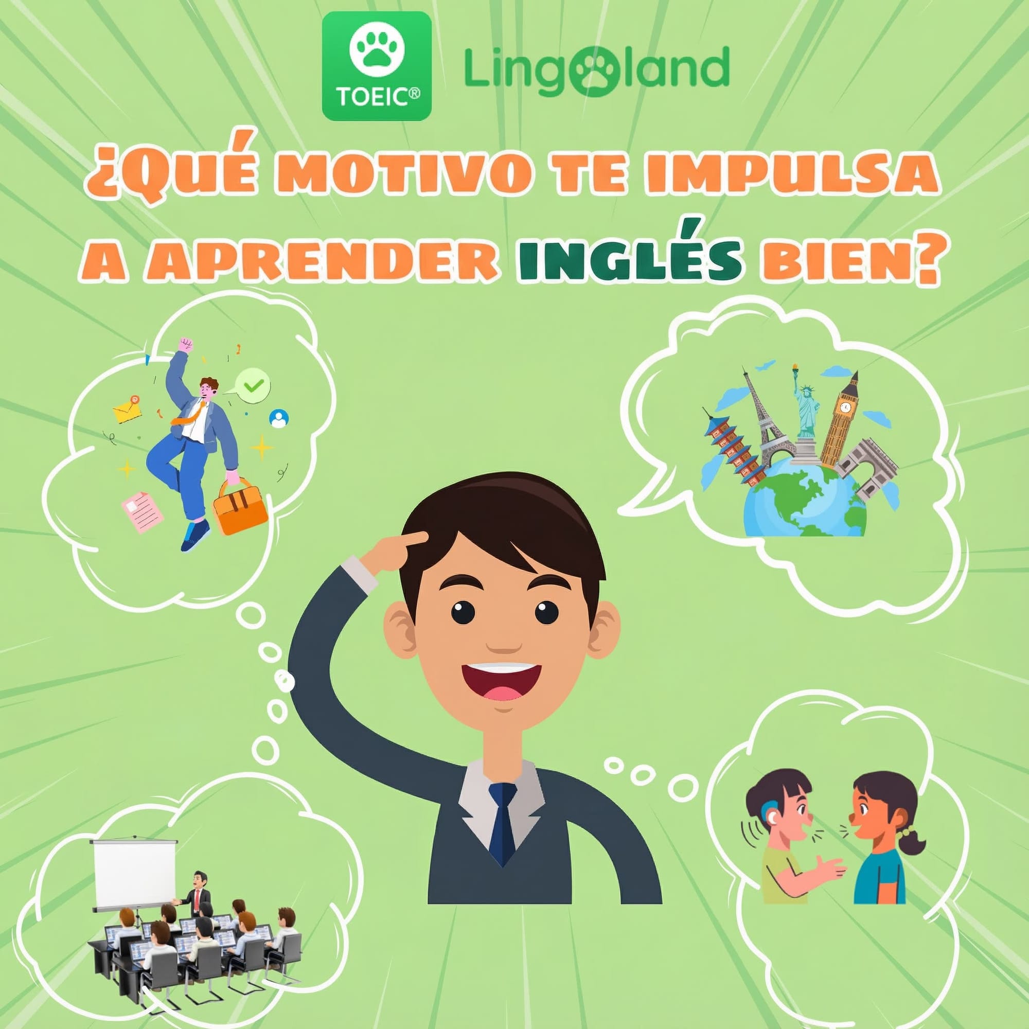 ¿Qué te motiva a aprender bien inglés?