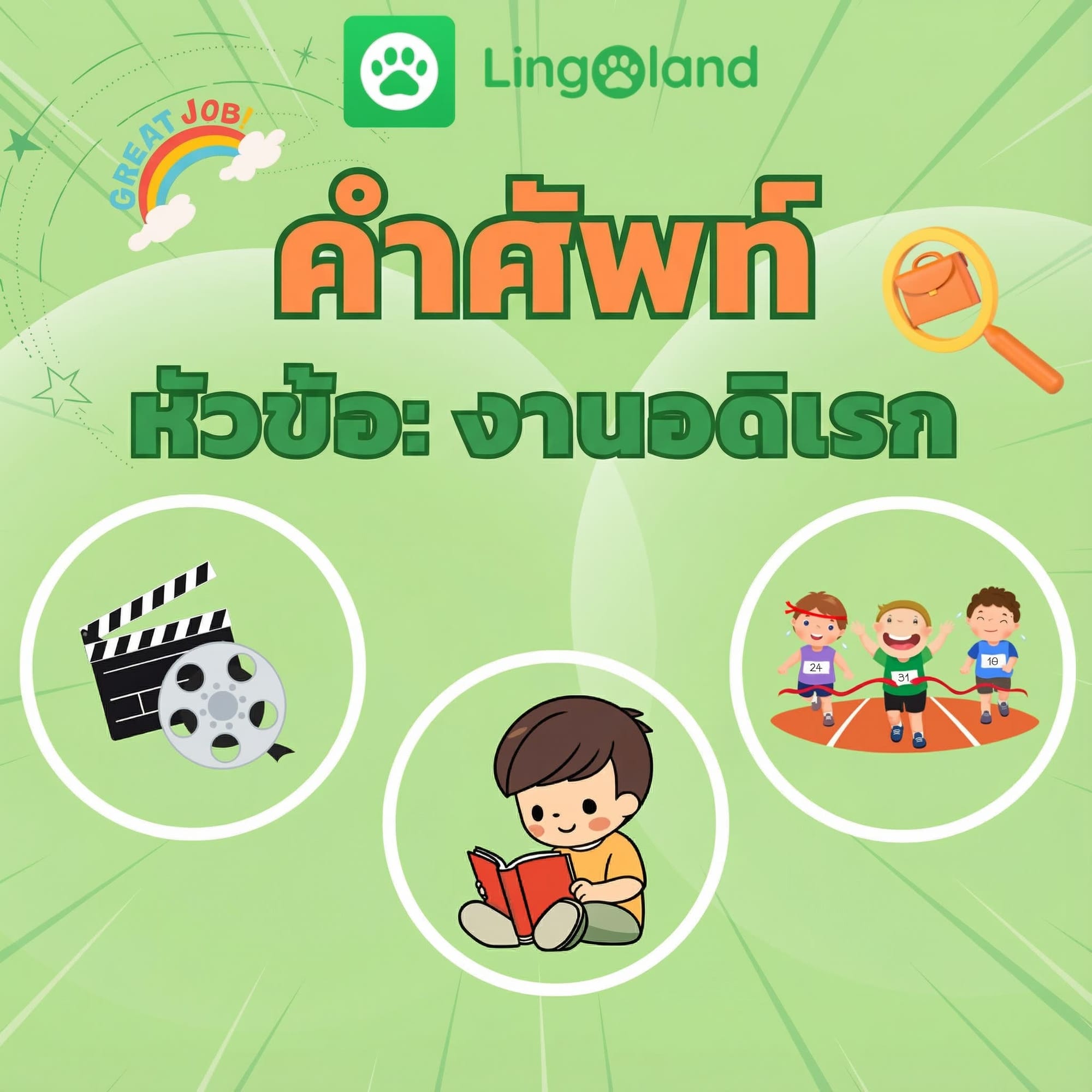 เพิ่มพูนคำศัพท์ภาษาอังกฤษเกี่ยวกับงานอดิเรกของคุณด้วย Lingoland