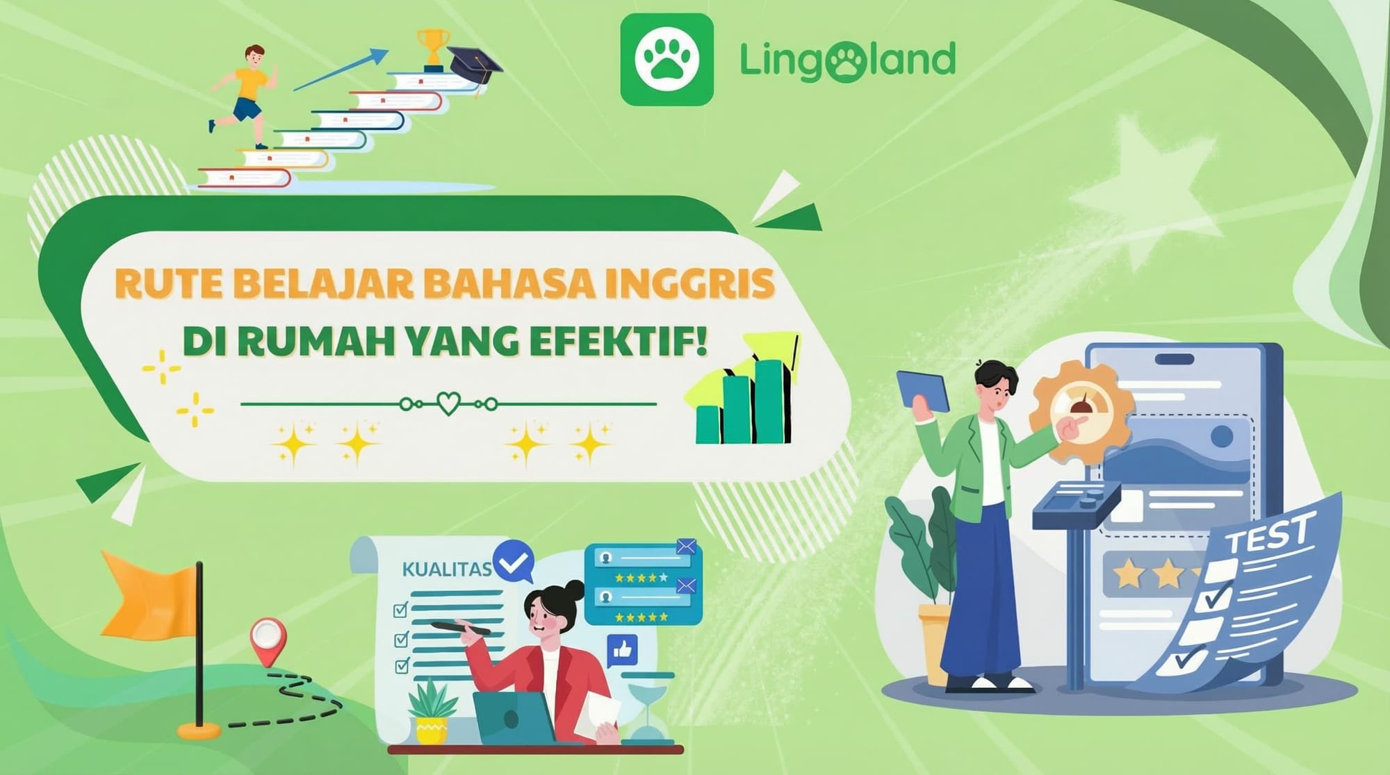 Jalur Pembelajaran Bahasa Inggris yang Efektif di Rumah