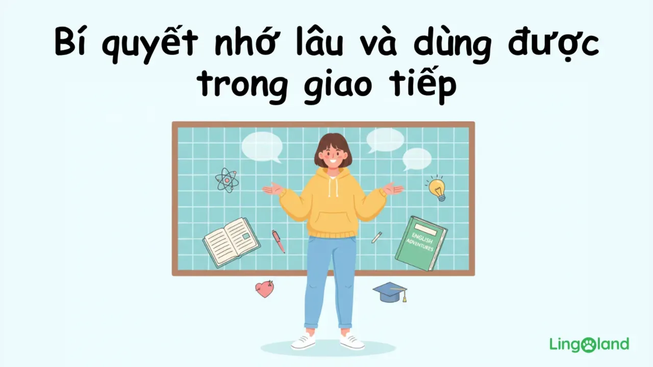 Bí quyết nhớ lâu và dùng được trong giao tiếp