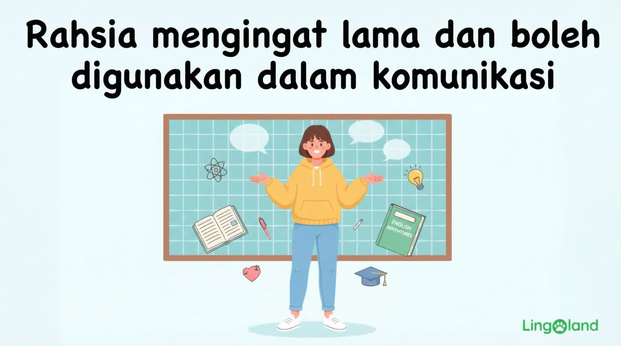 Rahsia untuk mengingati sesuatu untuk masa yang lama dan menggunakannya dalam komunikasi.