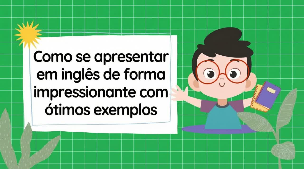 Como se apresentar de forma impressionante em inglês, com exemplos de respostas.