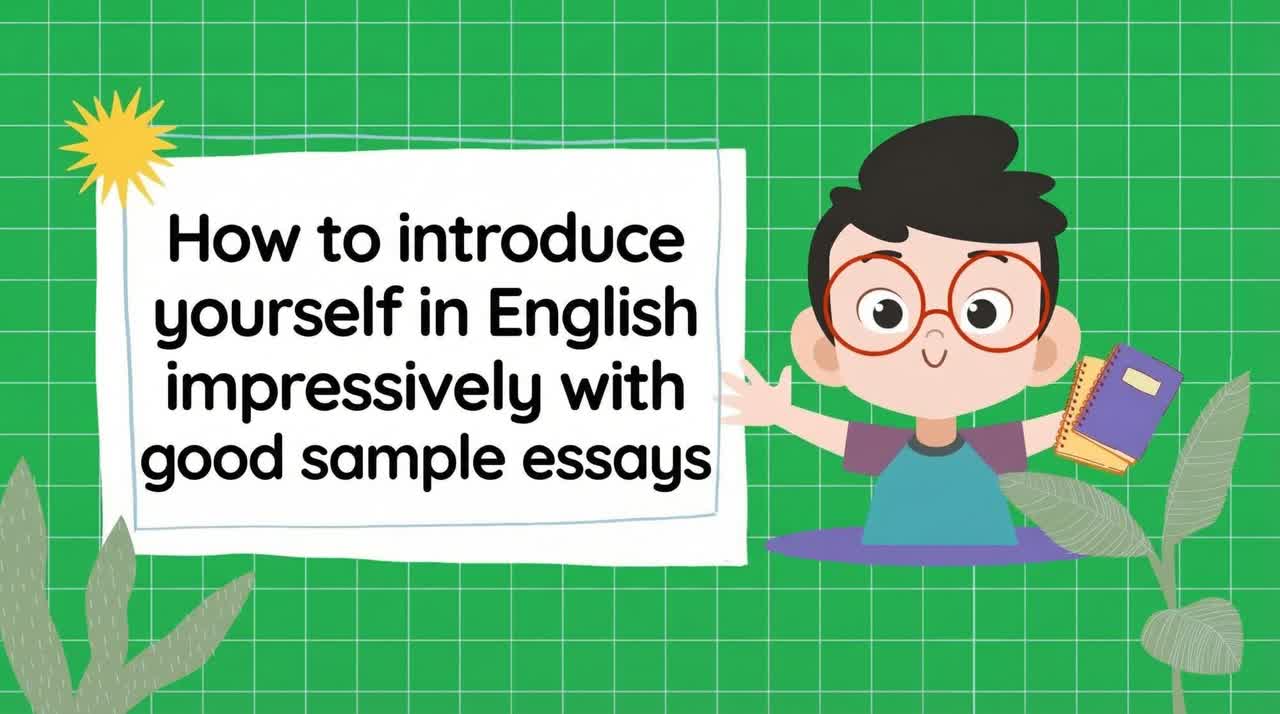 How to introduce yourself impressively in English, with sample answers.