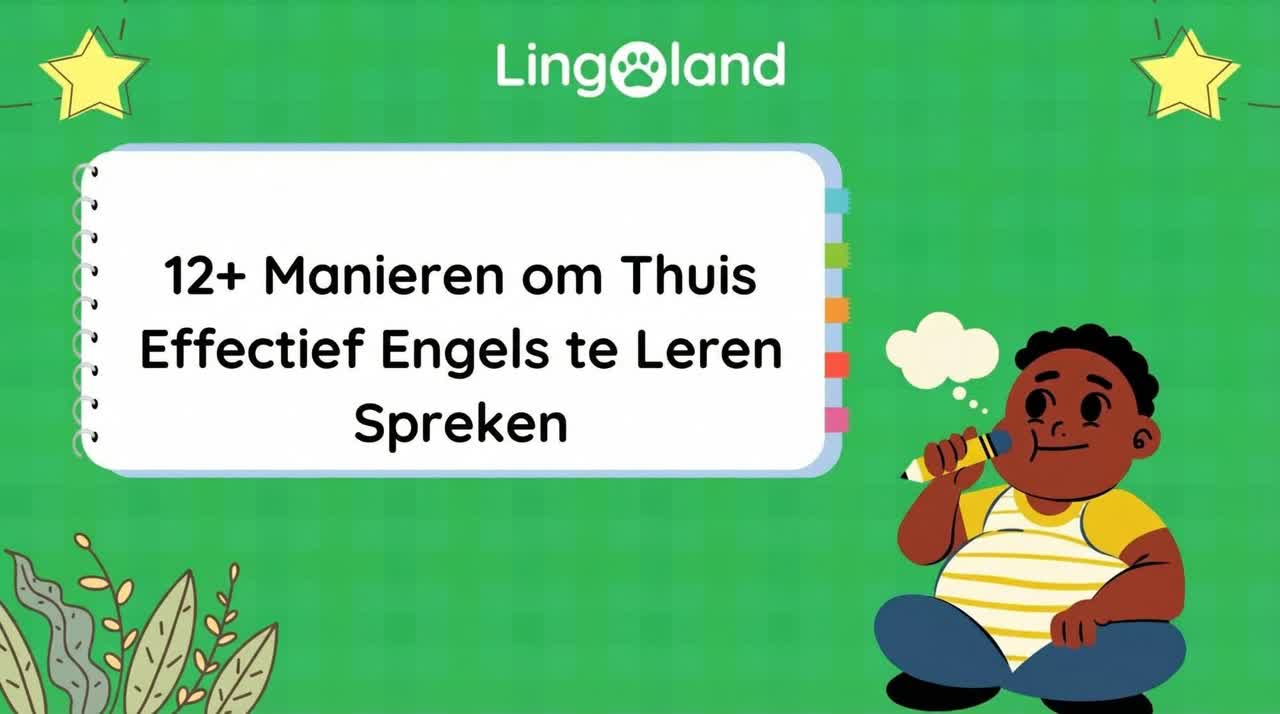 12+ effectieve manieren om thuis conversatie-Engels te leren