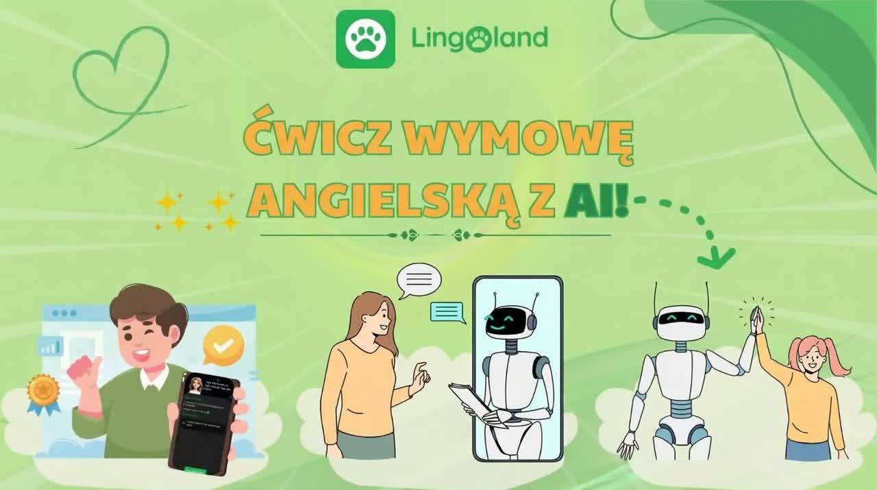 Ćwicz angielską wymowę z pomocą sztucznej inteligencji.