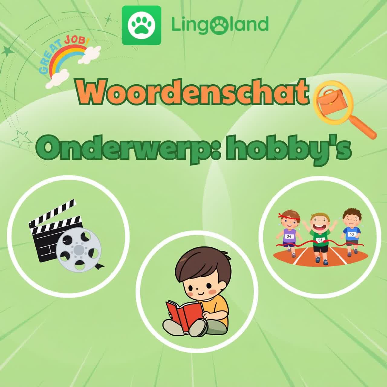 Breid je Engelse woordenschat over hobby&#39;s uit met Lingoland.