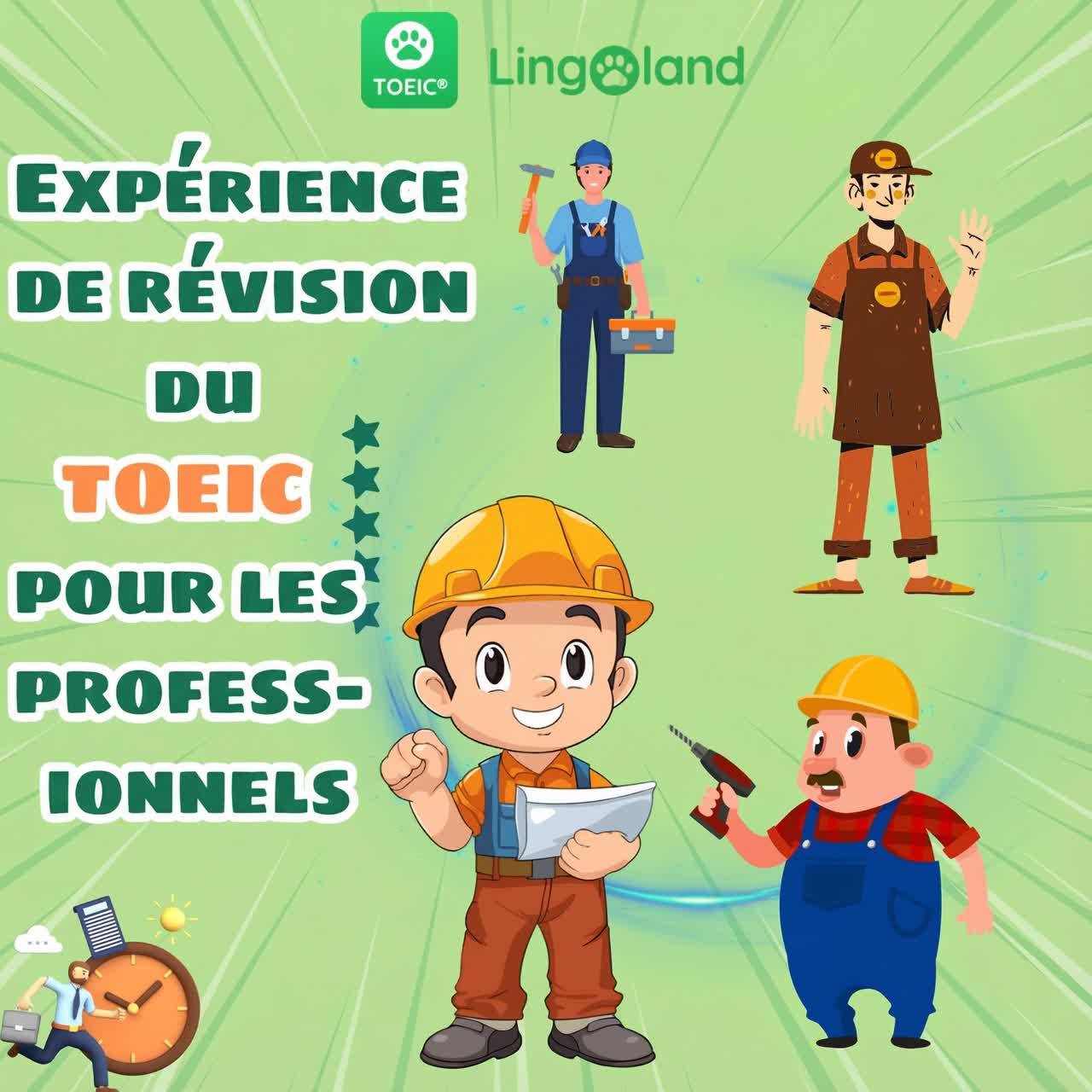 Conseils de préparation à l&#39;examen TOEIC pour les professionnels en activité