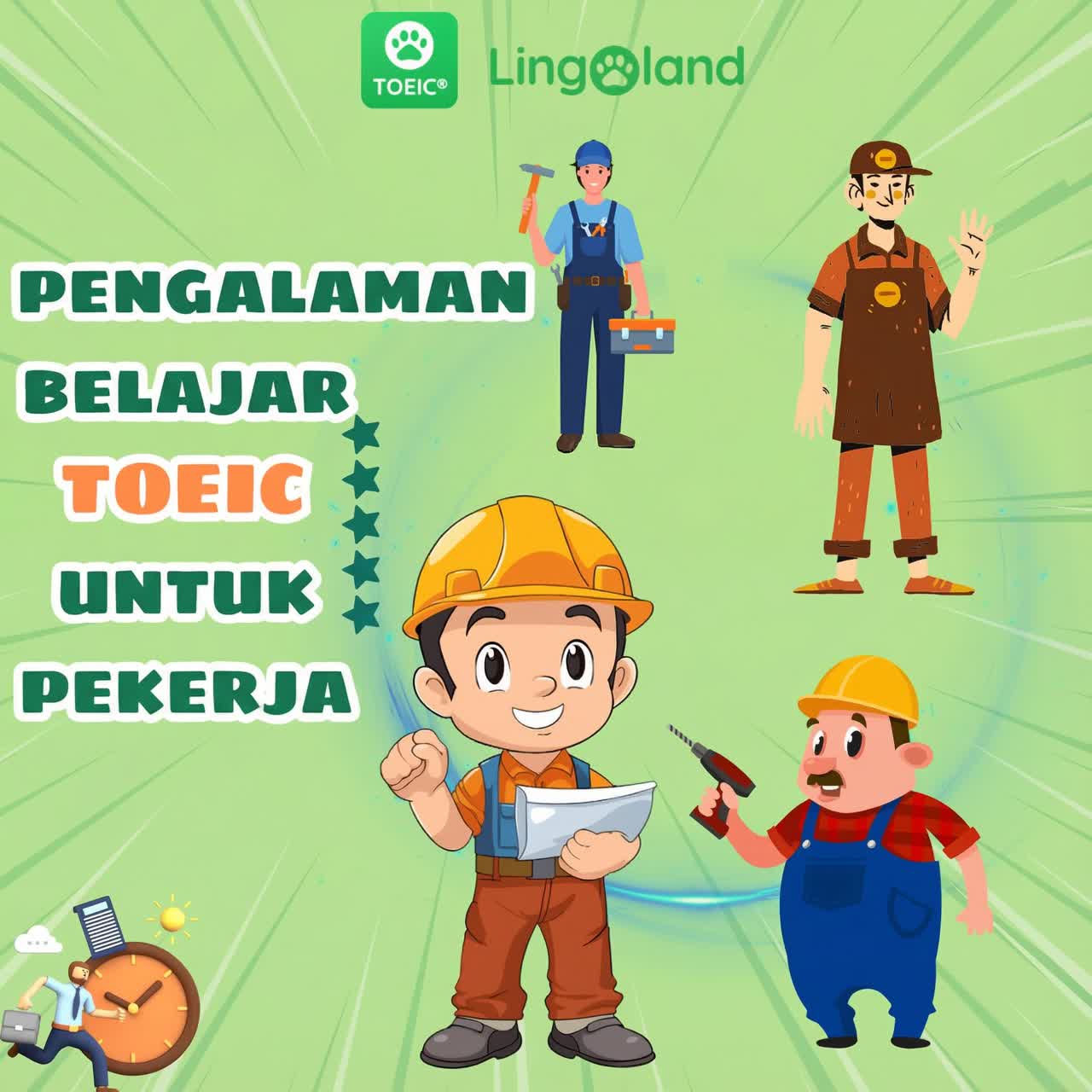 Tips Persiapan Ujian TOEIC untuk Para Profesional yang Bekerja