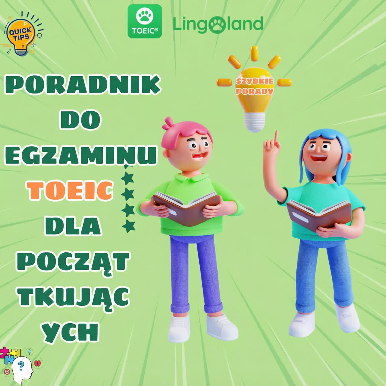 Wskazówki dotyczące przygotowania do egzaminu TOEIC dla początkujących