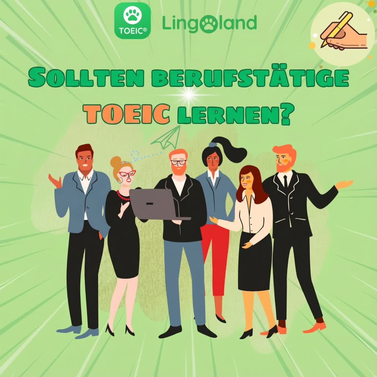 Können Berufstätige einen TOEIC-Vorbereitungskurs besuchen?