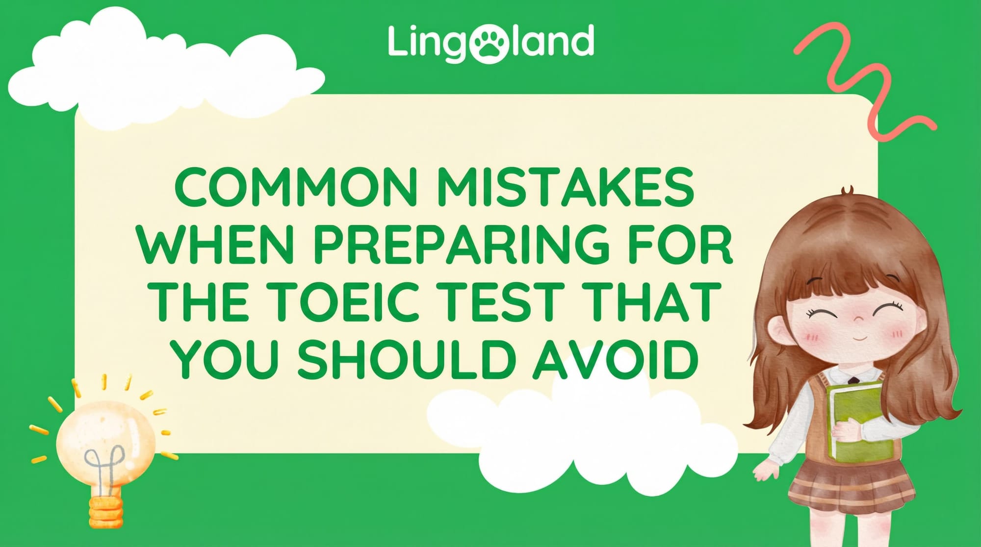 Common mistakes to avoid when preparing for the TOEIC exam.
