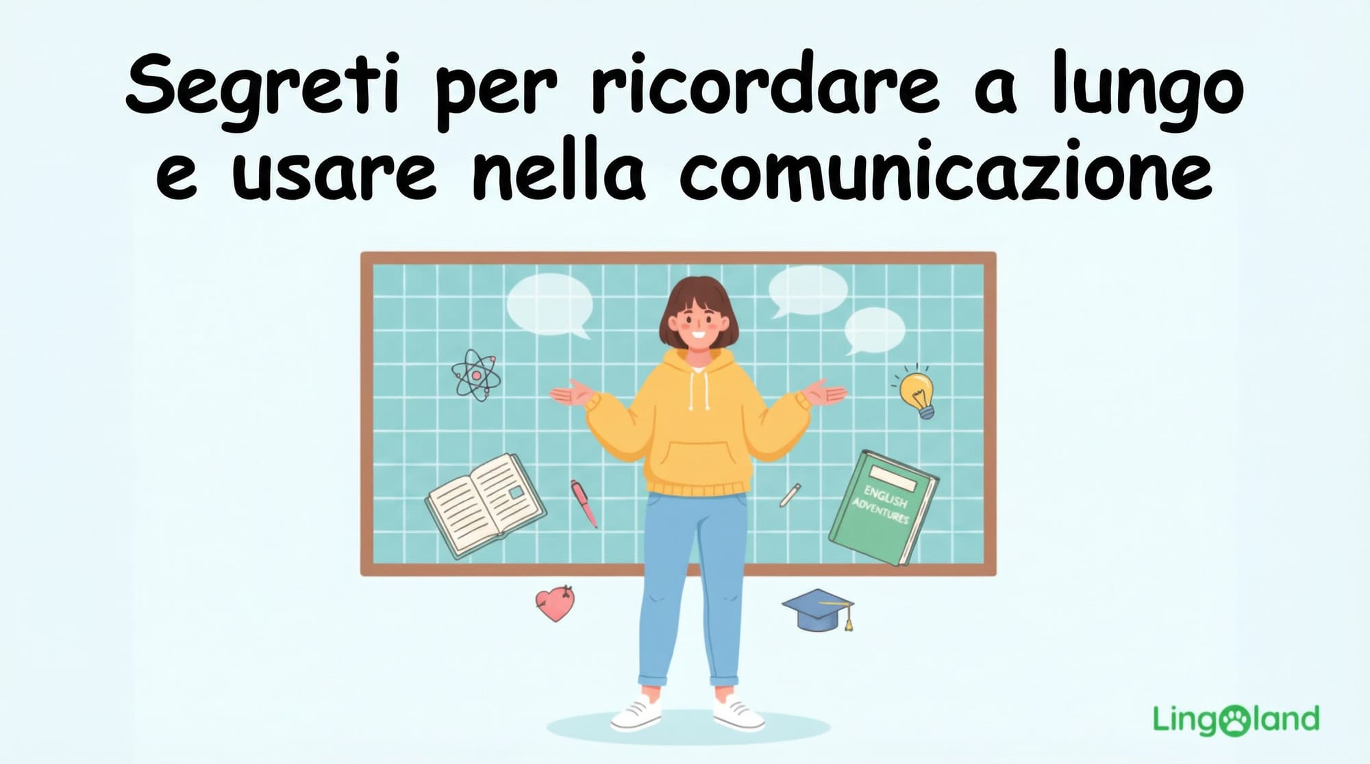 I segreti per ricordare le cose a lungo e usarle nella comunicazione.