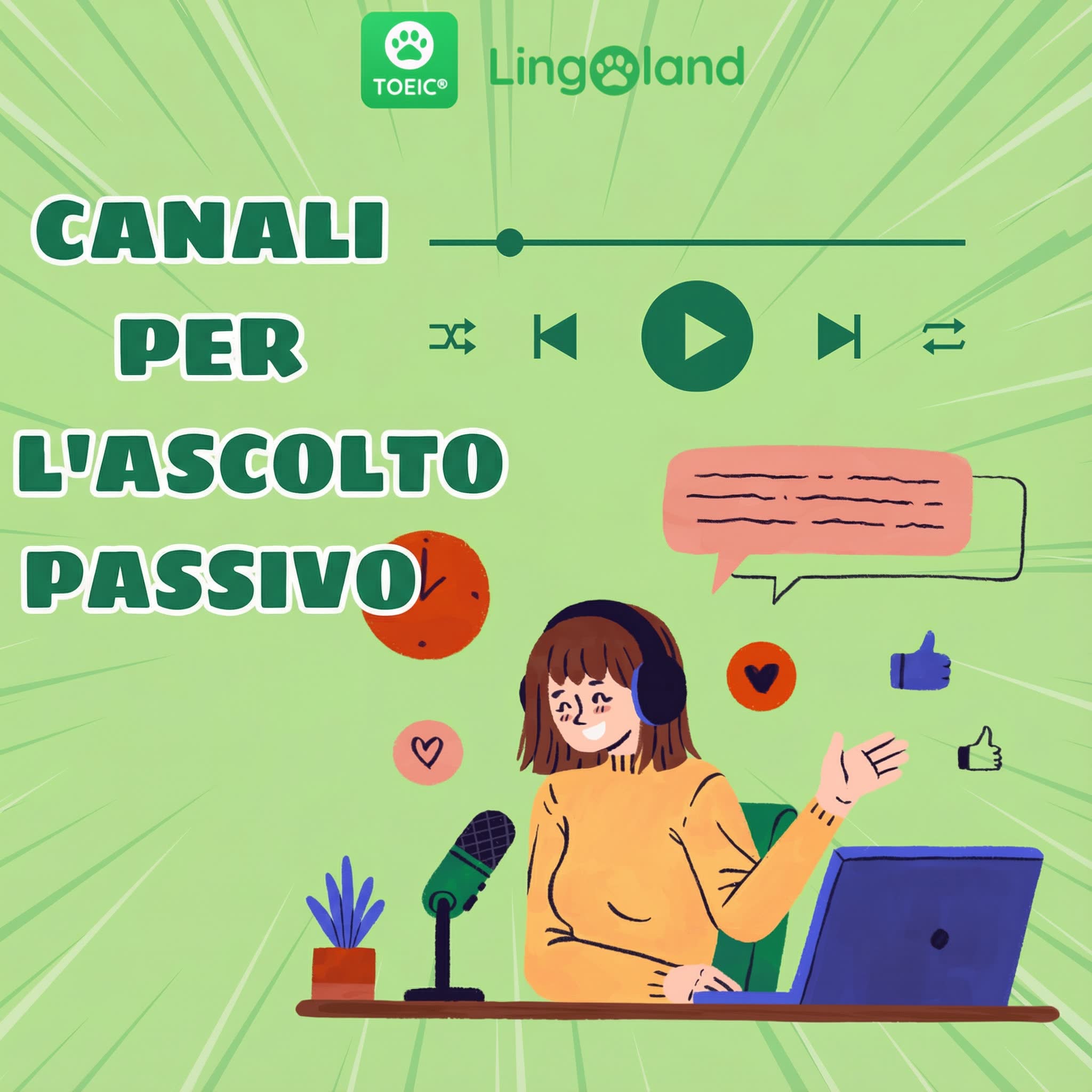 Canali di pratica dell'ascolto passivo