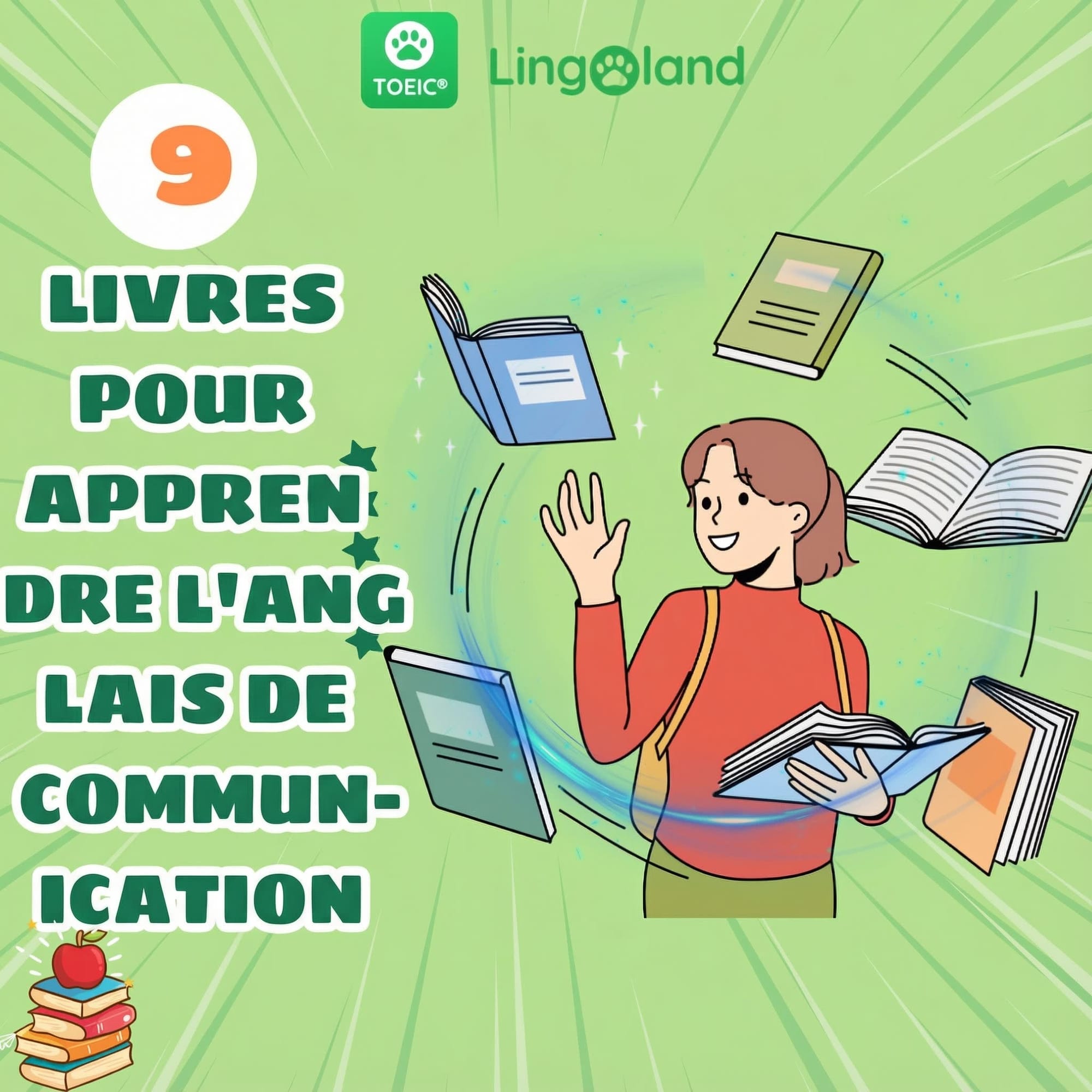9 livres incontournables pour apprendre l'anglais conversationnel