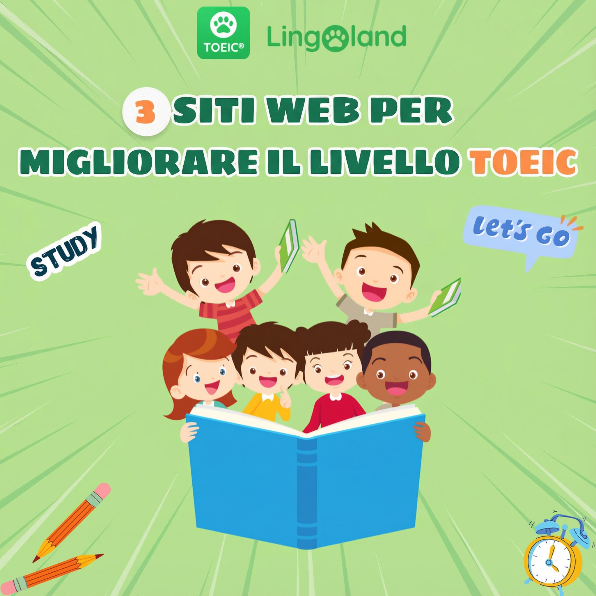 3 siti web per migliorare il tuo punteggio TOEIC