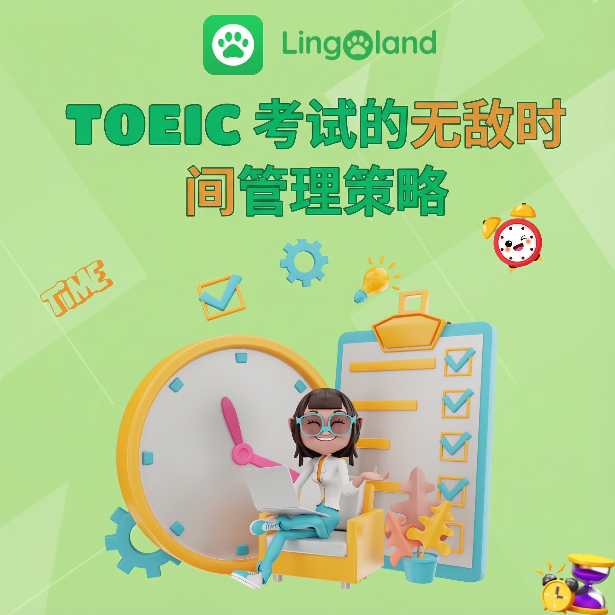 TOEIC考试无与伦比的时间管理策略