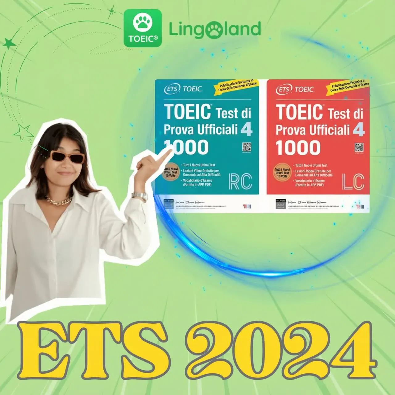 Libro ETS TOEIC 2024: una risorsa efficace per la preparazione all'esame TOEIC.