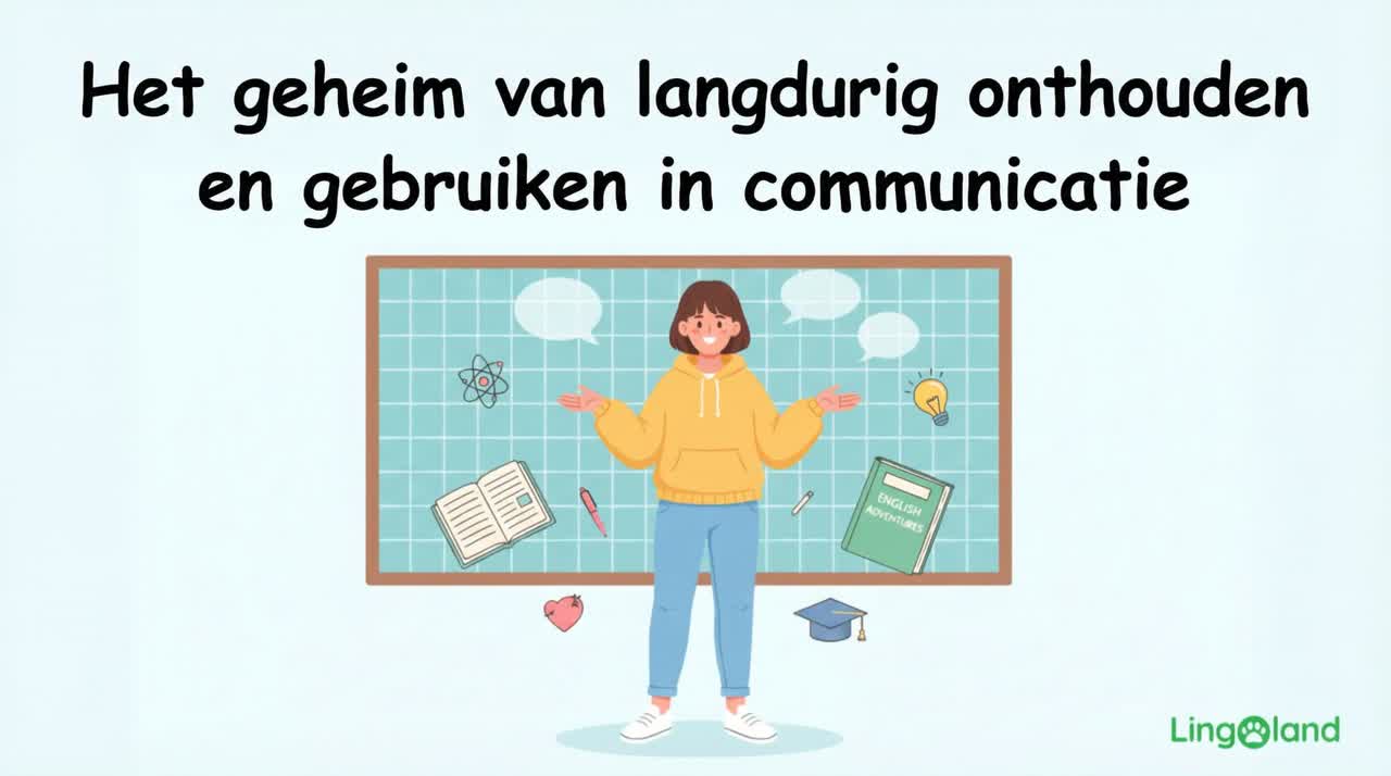 Geheimen om dingen lang te onthouden en ze te gebruiken in communicatie.