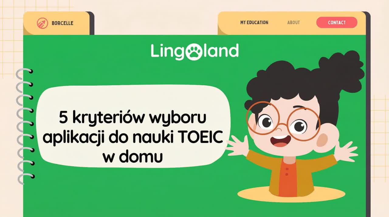 5 kryteriów wyboru aplikacji do nauki TOEIC w domu.