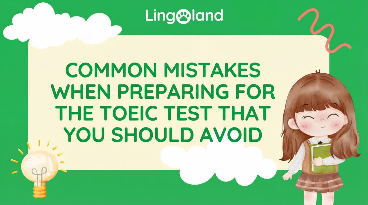 Common mistakes to avoid when preparing for the TOEIC exam.