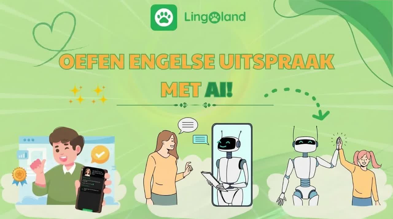 Oefen je Engelse uitspraak met AI.