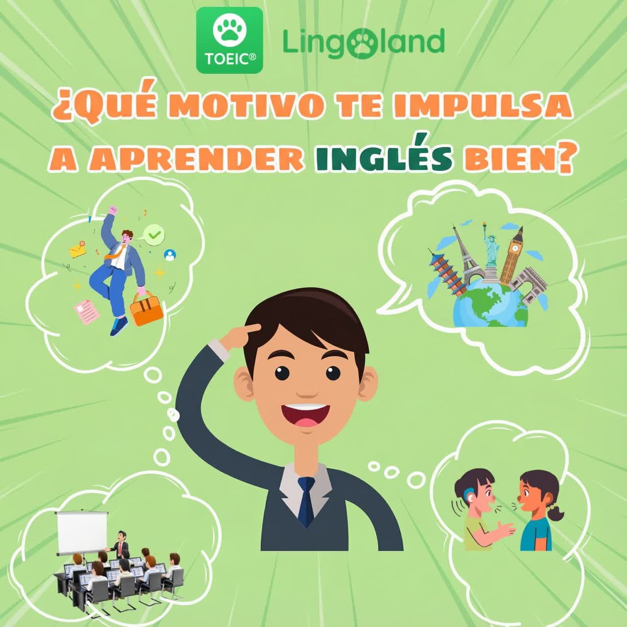 ¿Qué te motiva a aprender bien inglés?