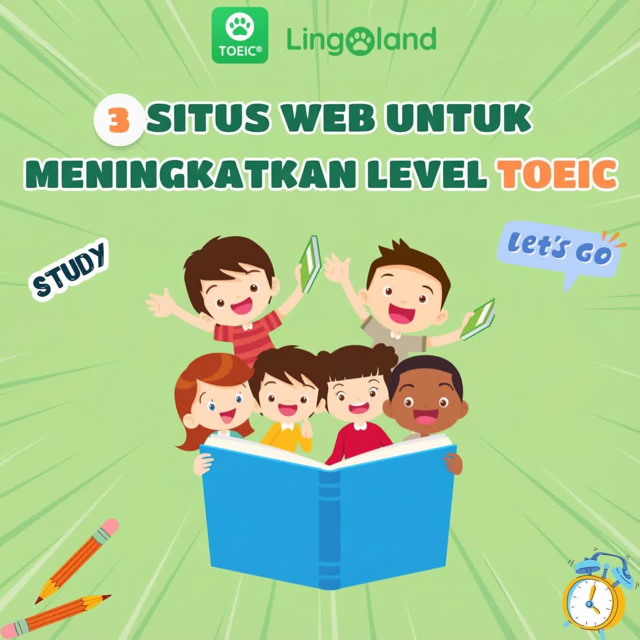 3 Situs Web untuk Meningkatkan Skor TOEIC Anda