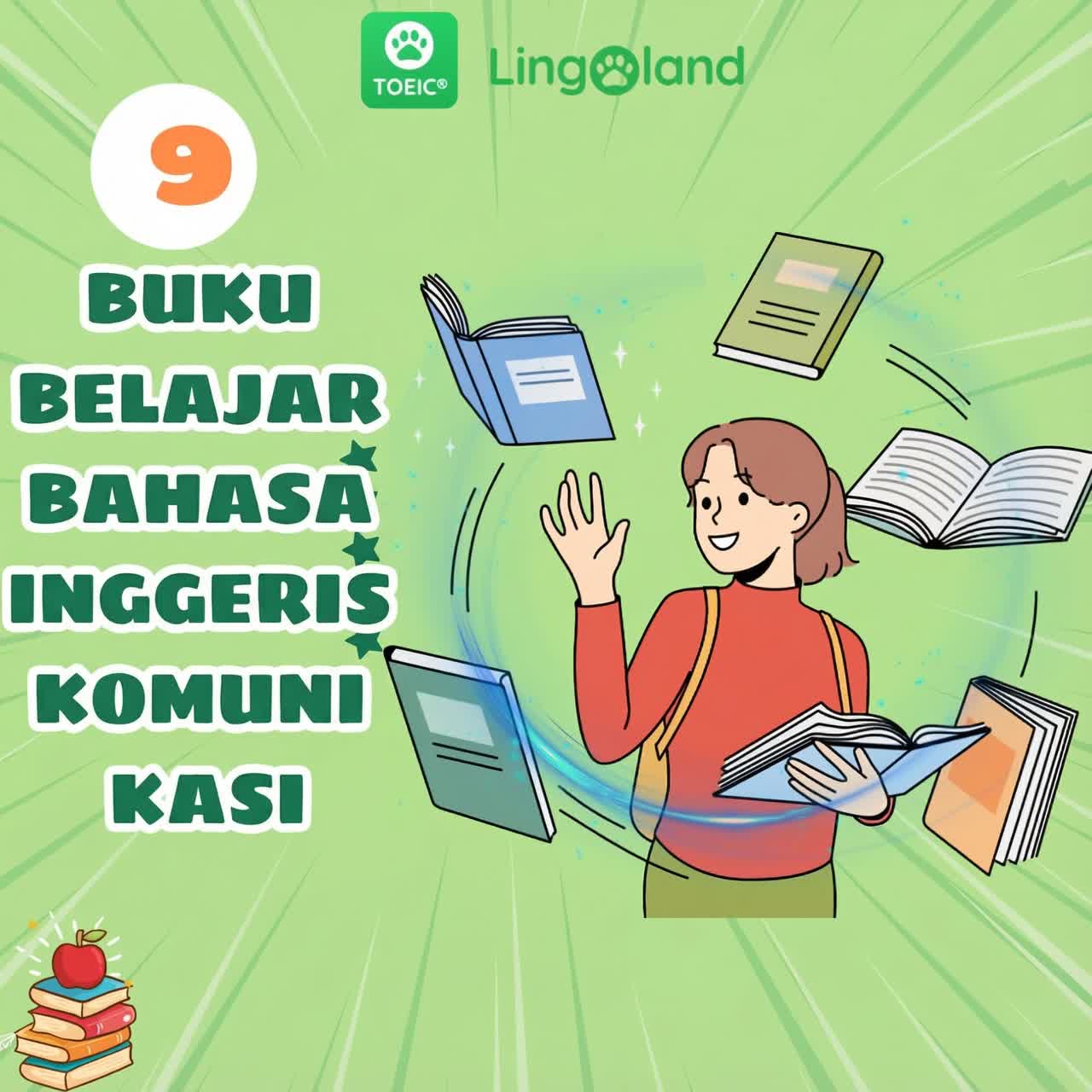 9 Buku Terbaik untuk Pembelajaran Bahasa Inggeris Perbualan
