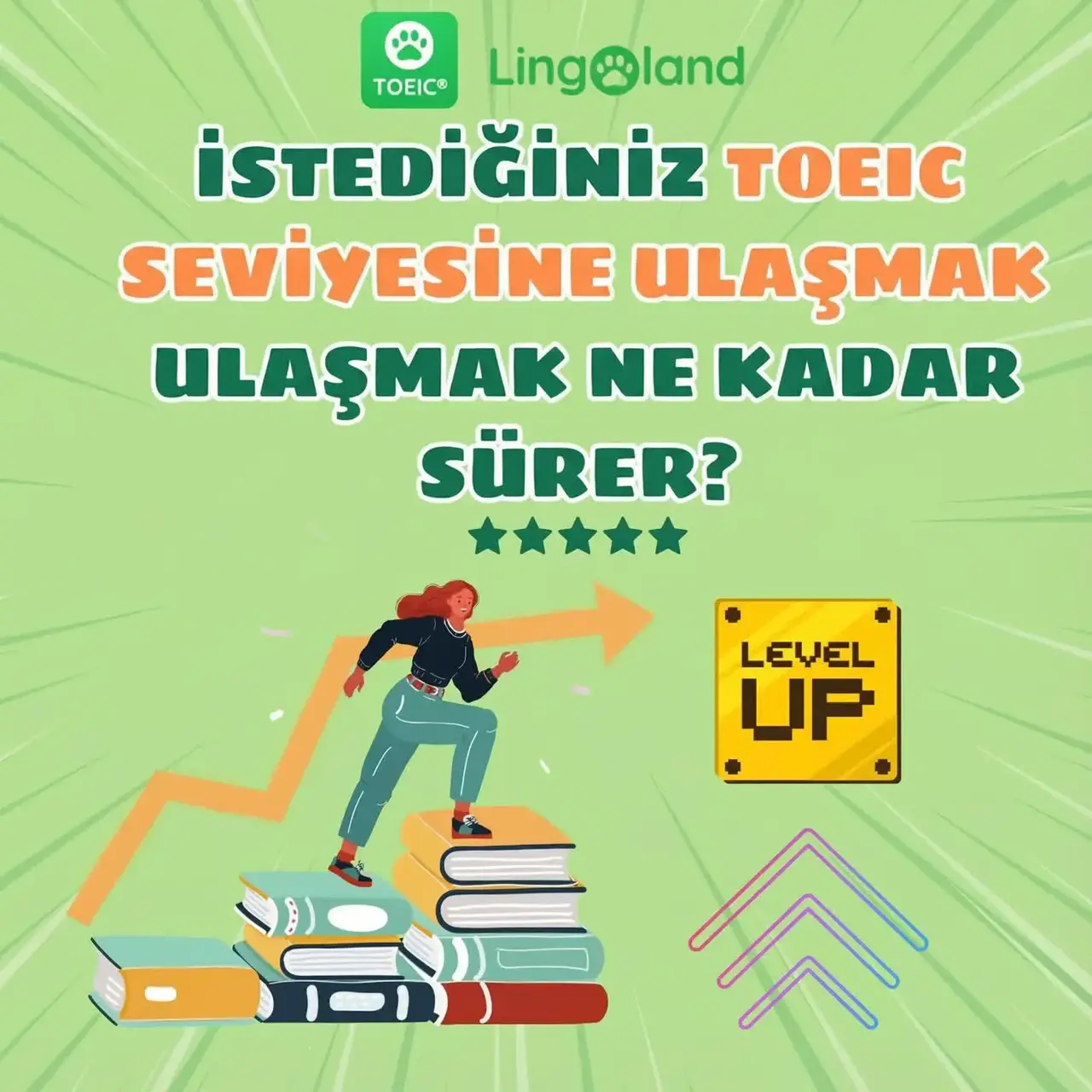 TOEIC sınavında istediğim seviyeye ulaşmam ne kadar sürer?
