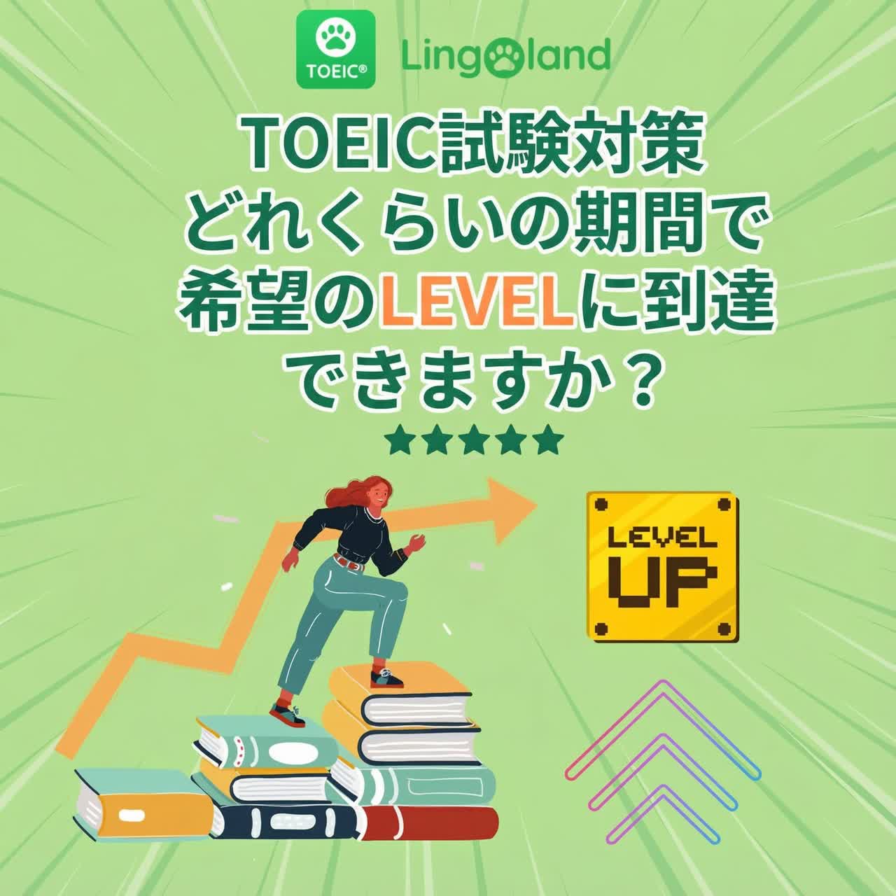 TOEIC 準備で希望のレベルに到達するにはどれくらいの時間がかかりますか?