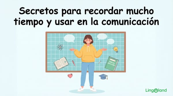 Secretos para recordar cosas durante mucho tiempo y utilizarlas en la comunicación.