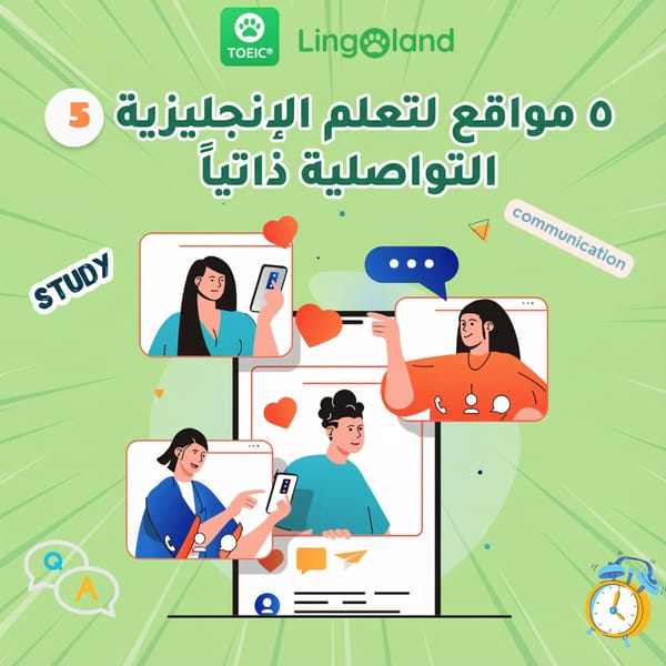 5 مواقع إلكترونية لتعلم اللغة الإنجليزية المحكية ذاتيًا