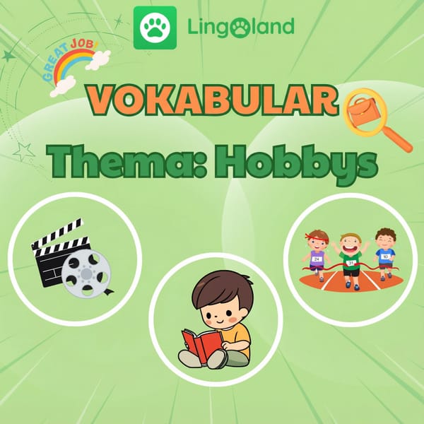 Erweitere deinen englischen Wortschatz zum Thema Hobbys mit Lingoland