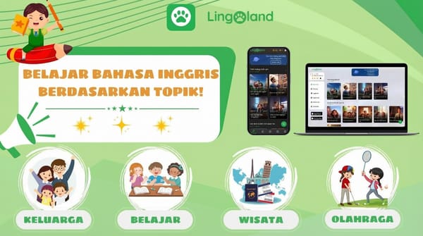 Belajar Bahasa Inggris Berdasarkan Topik