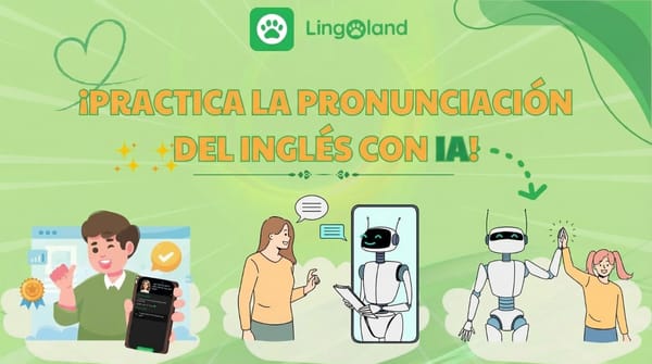 Practica tu pronunciación en inglés con IA.