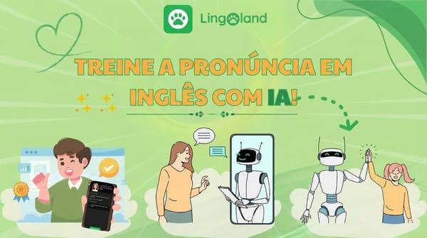 Pratique sua pronúncia em inglês com IA.
