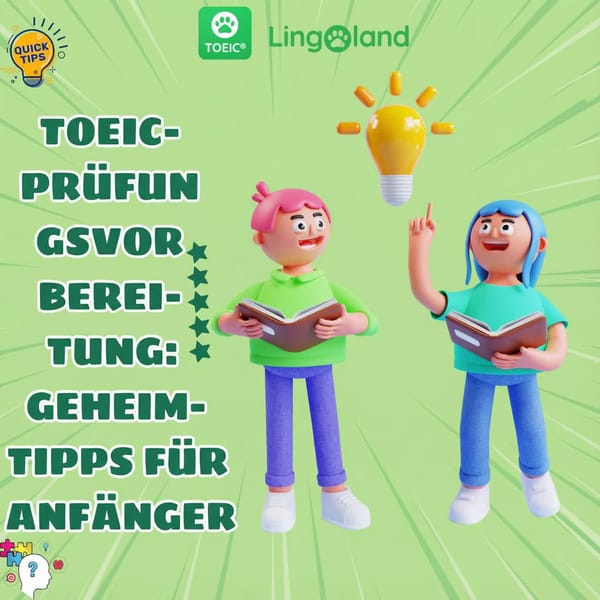 TOEIC-Prüfungsvorbereitungstipps für Anfänger