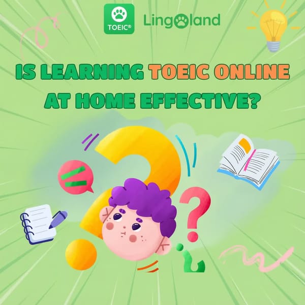 Is studying TOEIC online at home effective?