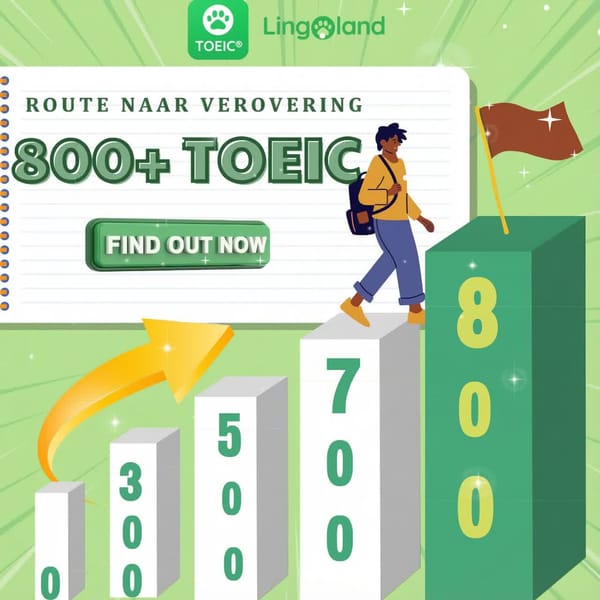 De weg naar een TOEIC-score van 800+